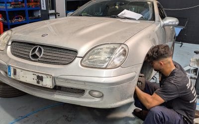 Cambio disco de freno Mercedes Kompressor palma