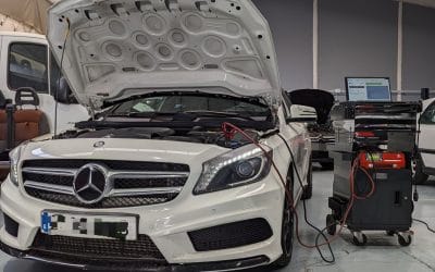 Reprogramación de centralita Mercedes A250 en Palma de Mallorca