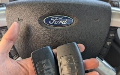 Copia de llave a Ford Kuga, con recambio original