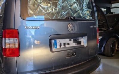 Copia de llave con mando en Volkswagen Caddy - Palma