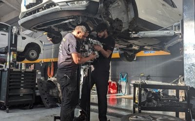 Mecánica - Cambio de caja a un Nissan en Palma
