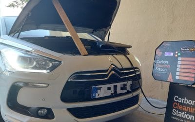 Descarbonización motor Citroën DS5