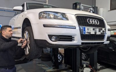 Revisión preitv profesional Audi A3 en Palma